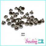 BUTTON - RIVET-METAL-8MM & 13MM